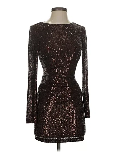 Pre-owned Speechless Cocktail Dress In Brown