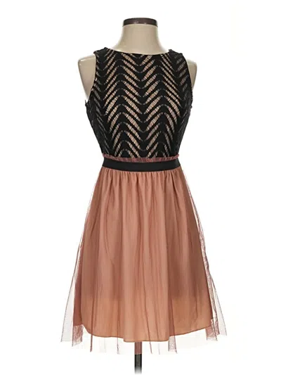 Pre-owned Speechless Cocktail Dress In Brown