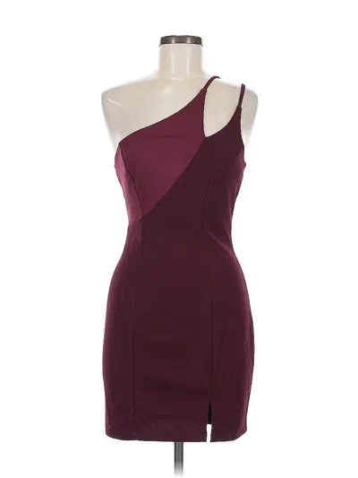 Pre-owned Speechless Cocktail Dress In Burgundy