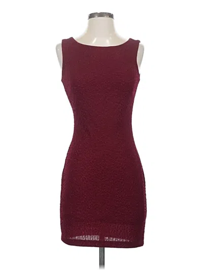 Pre-owned Speechless Cocktail Dress In Burgundy