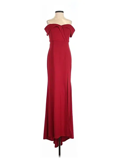Pre-owned Speechless Cocktail Dress In Burgundy