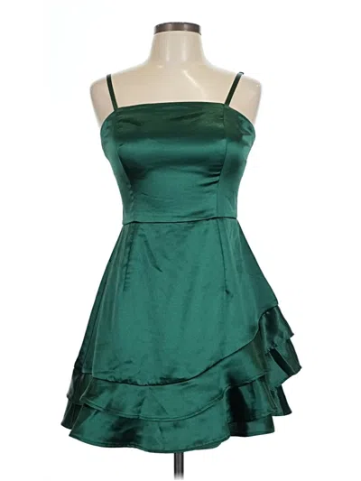 Pre-owned Speechless Cocktail Dress In Green