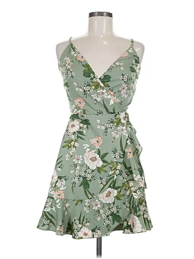 Pre-owned Speechless Cocktail Dress In Green