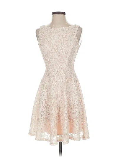 Pre-owned Speechless Cocktail Dress In Ivory