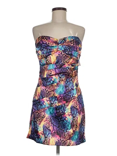 Pre-owned Speechless Cocktail Dress In Purple
