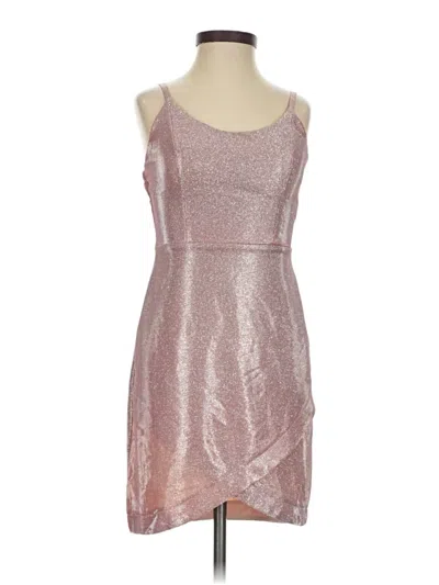 Pre-owned Speechless Cocktail Dress In Silver