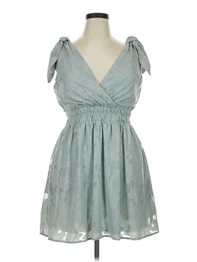 Speechless Cocktail Dress In Green