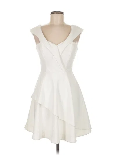 Pre-owned Speechless Cocktail Dress In White