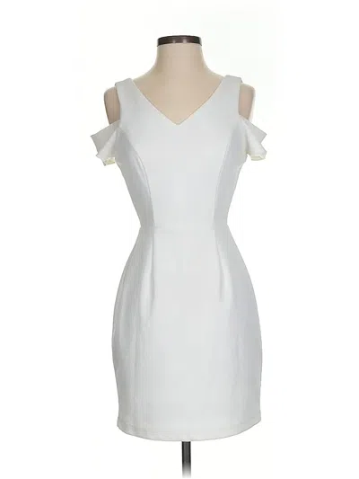Pre-owned Speechless Cocktail Dress In White