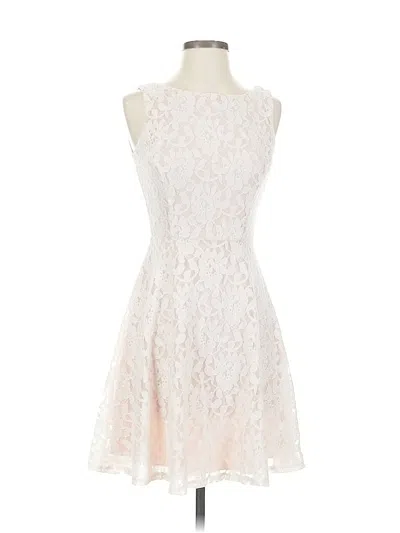 Pre-owned Speechless Cocktail Dress In White