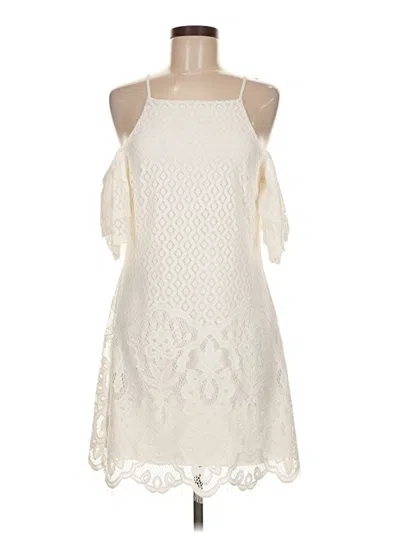 Pre-owned Speechless Cocktail Dress In White