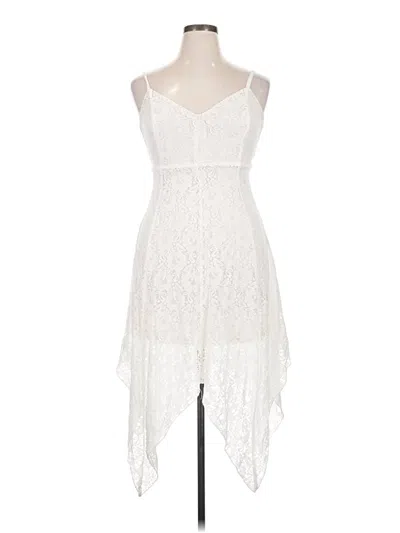 Pre-owned Speechless Cocktail Dress In White