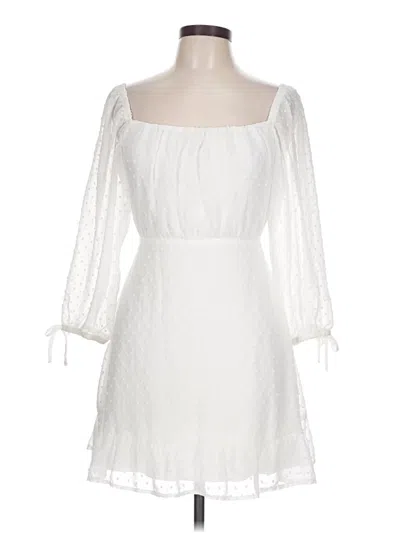 Pre-owned Speechless Cocktail Dress In White
