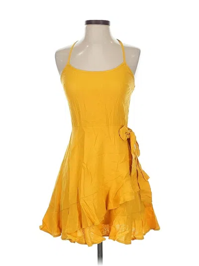 Pre-owned Speechless Cocktail Dress In Yellow