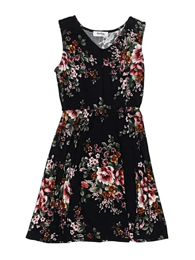 Pre-owned Speechless Kids' Dress In Black