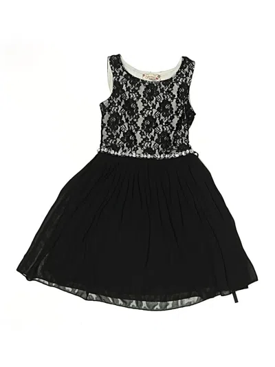 Pre-owned Speechless Kids' Dress In Black