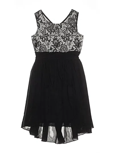 Pre-owned Speechless Kids' Dress In Black