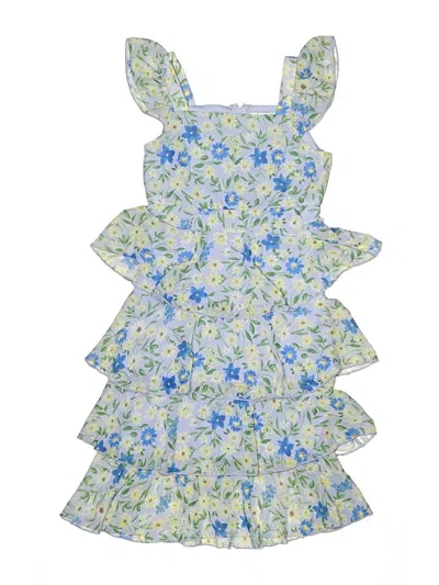 Pre-owned Speechless Kids' Dress In Blue