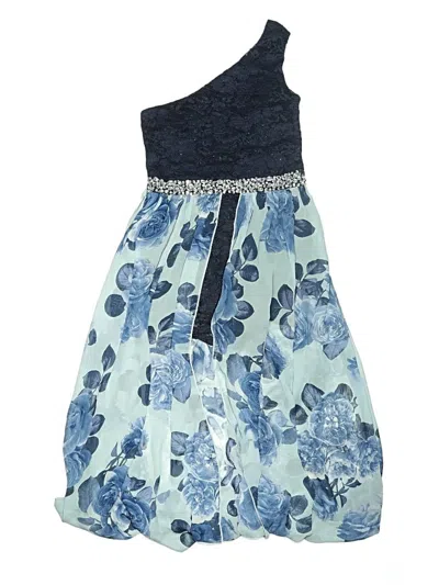 Pre-owned Speechless Kids' Dress In Blue