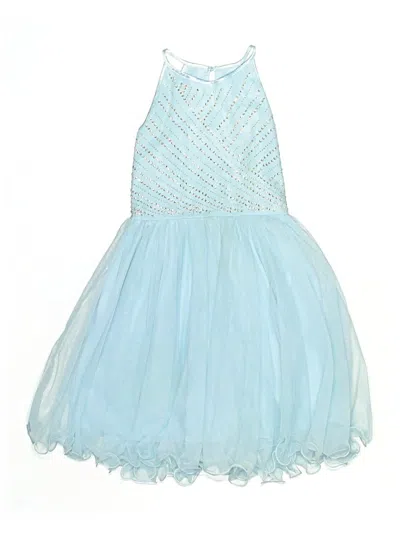 Pre-owned Speechless Kids' Dress In Blue