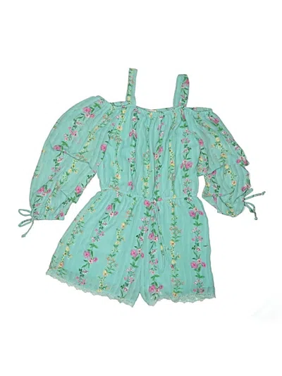 Pre-owned Speechless Kids' Dress In Green