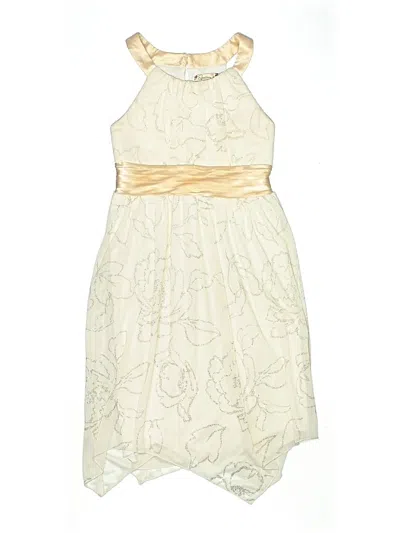 Pre-owned Speechless Kids' Dress In Ivory