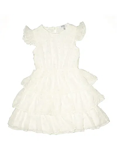 Pre-owned Speechless Kids' Dress In Ivory