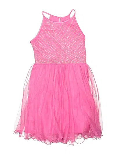 Pre-owned Speechless Kids' Dress In Pink