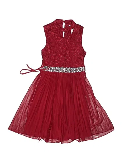Pre-owned Speechless Kids' Dress In Red