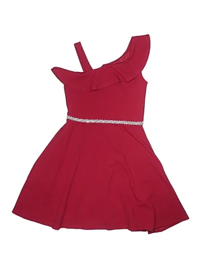 Pre-owned Speechless Kids' Dress In Red
