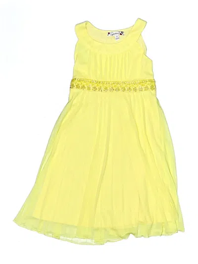 Pre-owned Speechless Kids' Dress In Yellow