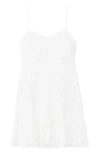 Speechless Juniors Womens Seersucker Ruched Fit & Flare Dress In Off White Jm