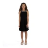 Speechless Girls Embellished Sleeveless A-line Dress In Black