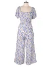 Speechless Jumpsuit In Blue