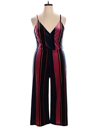Speechless Jumpsuit In Burgundy
