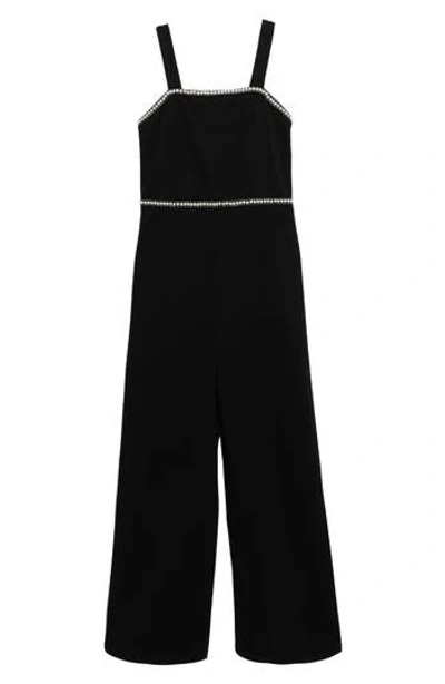 Speechless Kids' Embellished Party Jumpsuit In Black