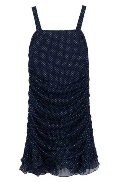 Speechless Kids' Glitter Body-con Party Dress In Blue