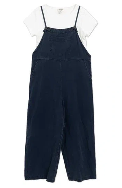 Speechless Kids' T-shirt & Jumpsuit Set In Blue