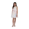 Speechless Little Girls Sleeveless A-line Dress In White