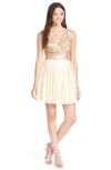 Speechless Sequin Bodice Skater Dress