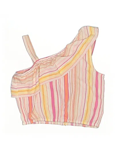 Pre-owned Speechless Kids' Sleeveless Blouse In Pink