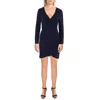 Speechless Womens Metallic Polyester Bodycon Dress In Blue