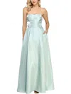 Speechless Juniors' Iridescent Satin Strapless Corset Gown, Created For Macy's In Multi
