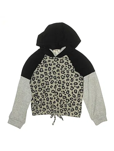 Pre-owned Speechless Kids' Zip Up Hoodie In Gray