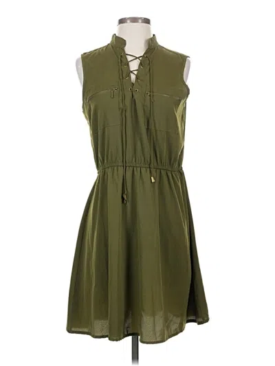 Pre-owned Speed Control Casual Dress In Green