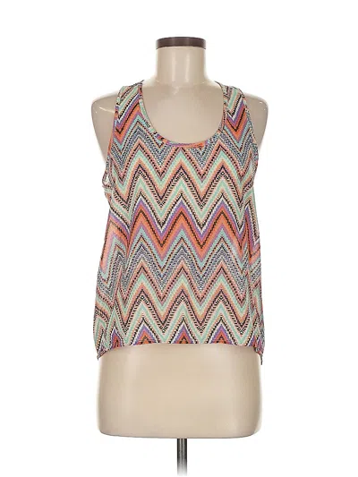 Pre-owned Speed Control Sleeveless Blouse In Orange