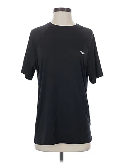 Pre-owned Speedo Active T-shirt In Black