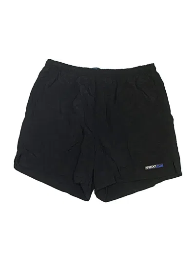 Pre-owned Speedo Athletic Shorts In Black