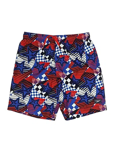 Pre-owned Speedo Kids' Athletic Shorts In Blue