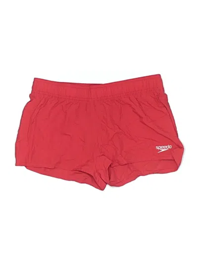 Pre-owned Speedo Athletic Shorts In Red